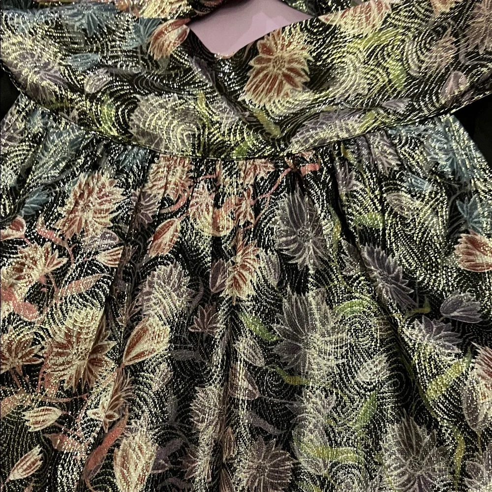 J. Crew Multicolor Floral Halter Blouse size 3X